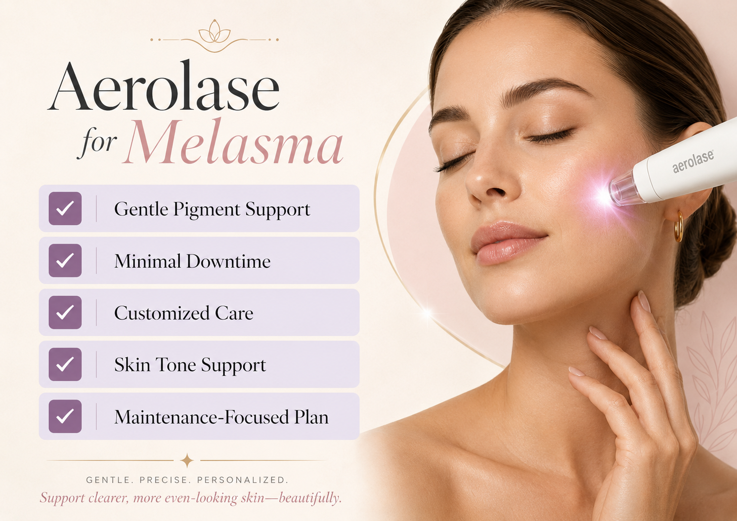 Aerolase laser melasma treatment Reno