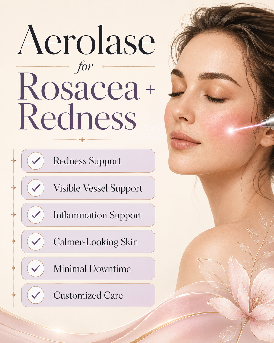 Aerolase for Rosacea and Redness in Reno benefits