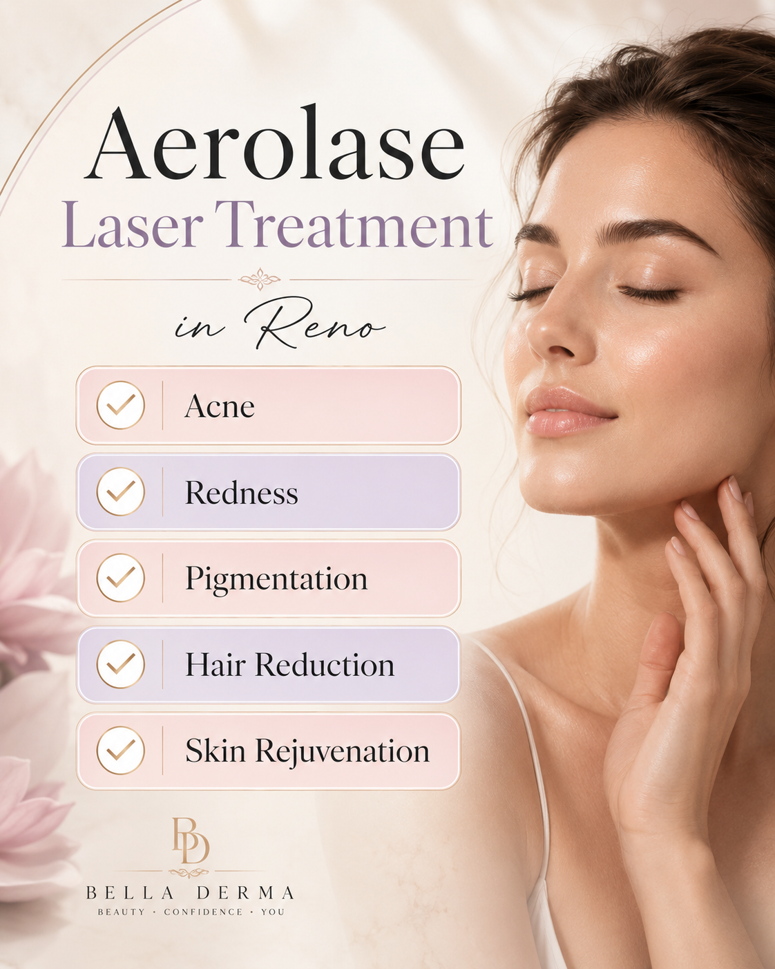 Benefits of Aerolase laser treatment in Reno