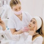 Botox can look heavy when brow droop, Spock brow, or uneven Botox results occur