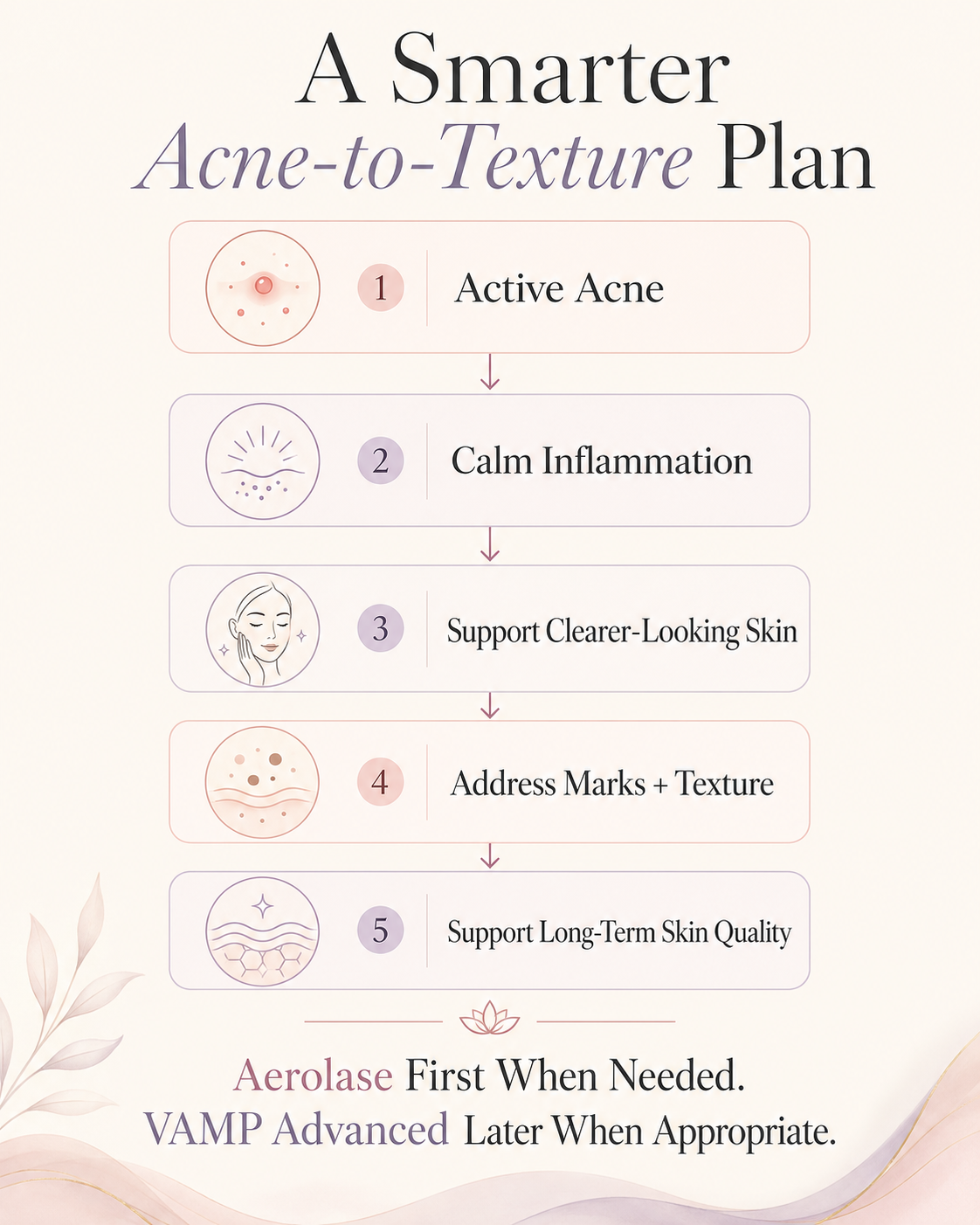 Aerolase and VAMP Advanced Reno acne and post-acne texture treatment pathway