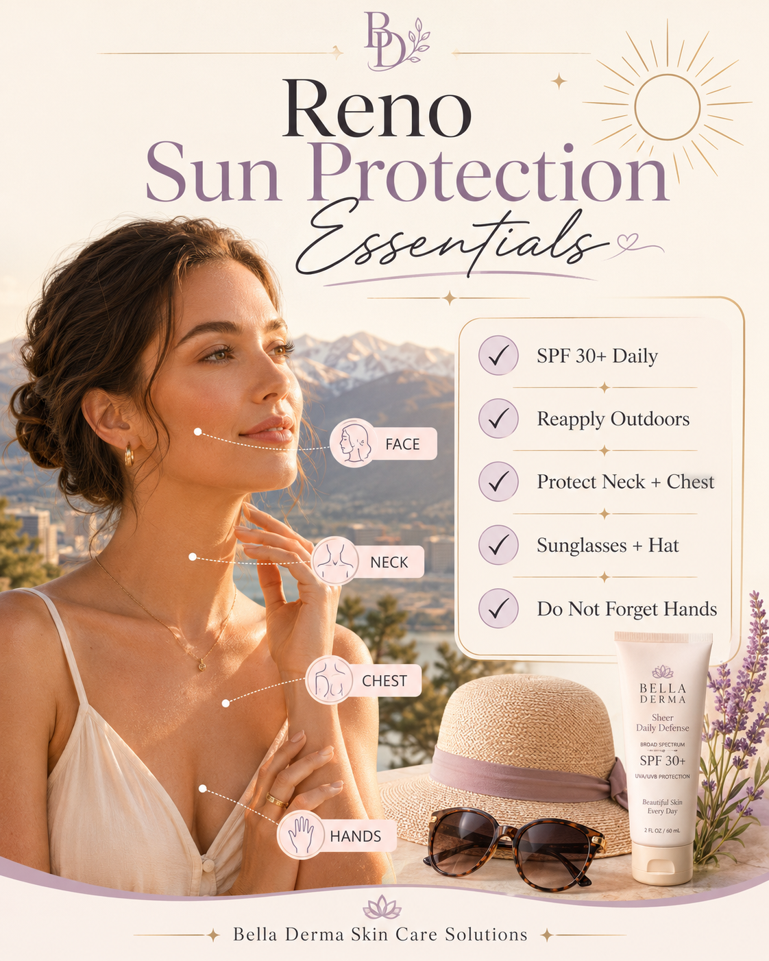 Reno high-desert sun protection for healthy skin