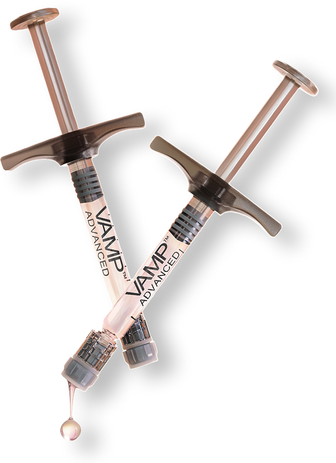 VAMP Advanced topical applicator used as part of a professional microneedling treatment.