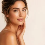 Woman with luminous, healthy-looking skin for Bella Derma’s $299 New-Client Glow Experience in Reno